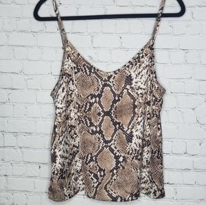 Snake Print Camisole